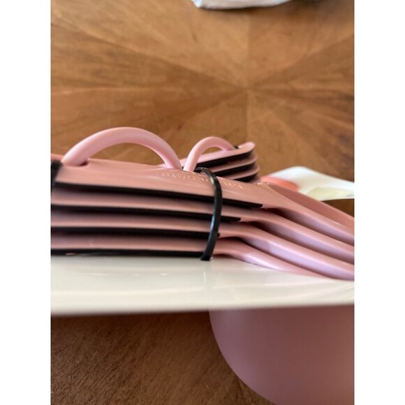 KitchenAid Measuring Cups & Spoons Set - 9-Piece Pink Plastic - Picture 3 of 3